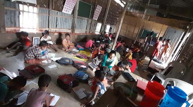 Refuerzo educativo en la India