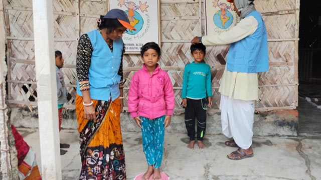 Atención sanitaria para familias en Sunderbans