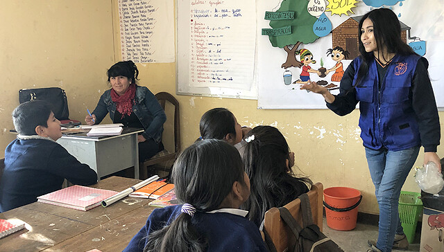 Proteger el medio ambiente, en quechua