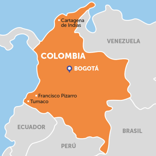 Mapa Colombia