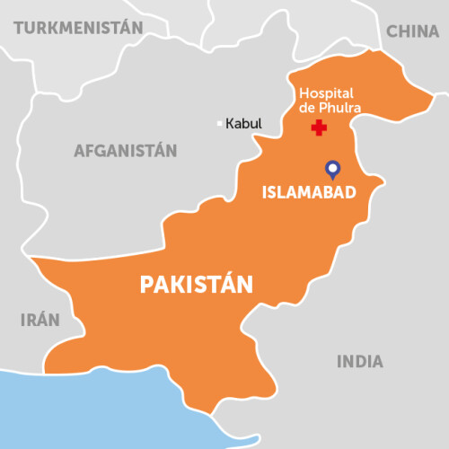Mapa Pakistán