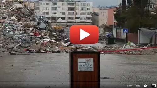 Llevamos ayuda a Turquía después del terremoto 